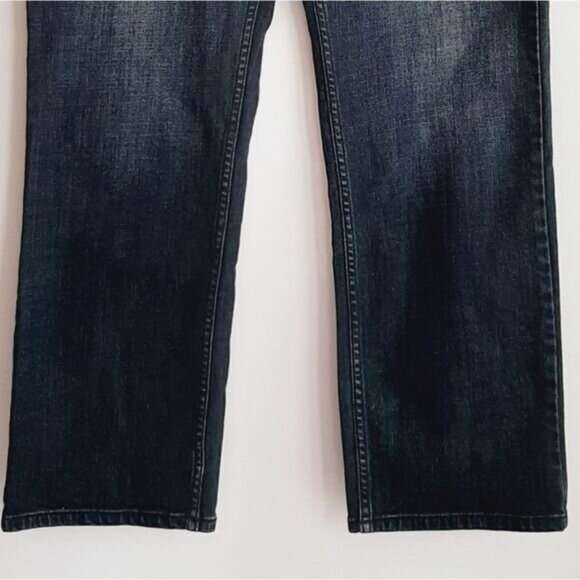 BUFFALO David Bitton Jack-X Slim Straight Stretch Dark Blue Jeans Men's Sz 38 - Picture 4 of 9